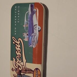 Fossil "New American Classic" Collectible Watch Tin Storage Box